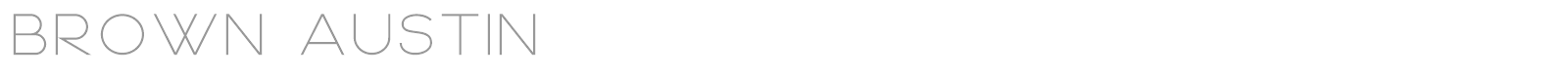 Brown Austin font preview